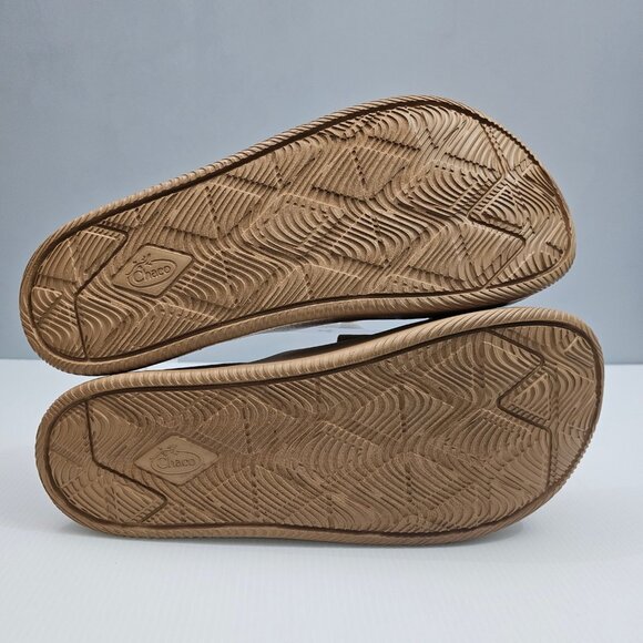 Chaco Chillos Slide Sandal Womens 12 Doe Tan Brown Adjustable Comfort Casual NEW - Picture 11 of 13